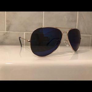 Gold Framed Rayban STYLED Sunglasses